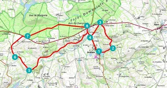 Chemin de la Galocherie au Tacot- PR 8