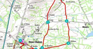 Deux-Chaises à pied - PR 4