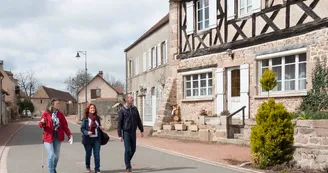 Village de Droiturier, site clunisien