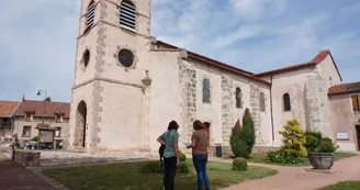 Village de Droiturier, site clunisien