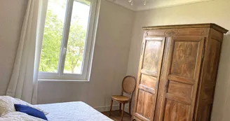 Chambre 2, Gîte La Cerisaie, Louchy-Montfand dans l'Allier en Auvergne