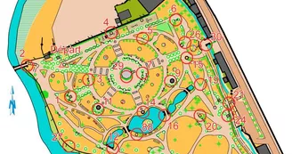 Parcours du Parc floral à Lapalisse