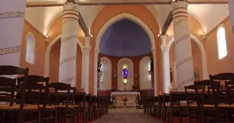 Village du Breuil autour de son église