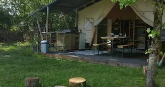 Tente-Lodge La Sauvageonne