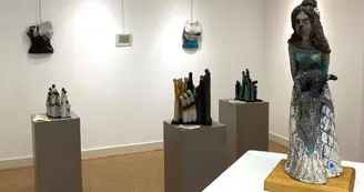 Exposition Sculptures Raku