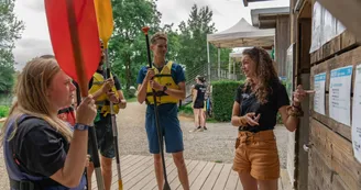 Randonnée vélo kayak location de canoë sur la Mayenne 53
