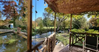 terrasse sur le bief