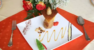 Auberge de la Rose - Poire Angevine comme une belle hélène_12