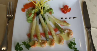 Auberge de la Rose - asperges de la vallée de la Loire_15