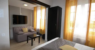 Hôtel L'Escale de la Gare - chambre familiale_1