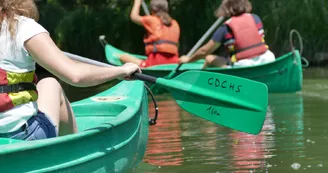 Balade sur la rivière Seugne en canoë encadrée