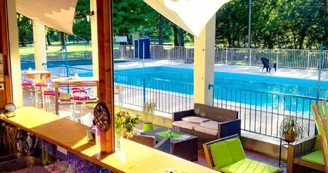 roulotte au camping du Lion