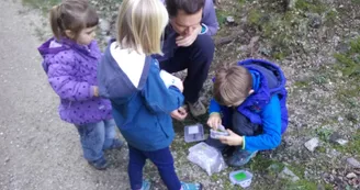 Géocaching sur la Dolce Via