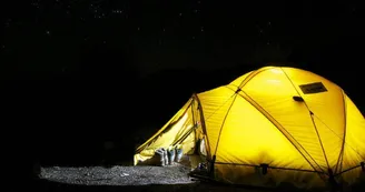 Bivouac dans les Gorges de l'Ardèche