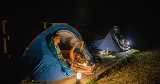 Bivouac dans les Gorges de l'Ardèche