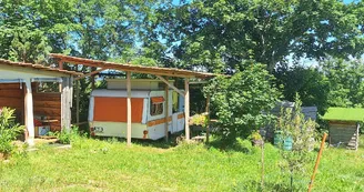 Les Soleillas - Caravane rétro (1-4 pers.)