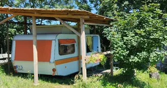 Les Soleillas - Caravane rétro (1-4 pers.)