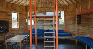 La cabane rustique du Folastère