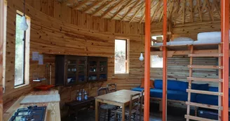 La cabane rustique du Folastère