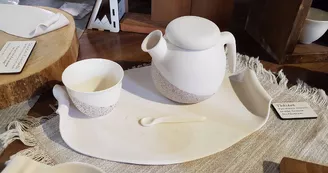 Le terrier de la hase, céramique