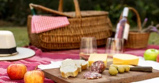 Aire de pique-nique - Le Jardin de Neptune et Traversée de Neptune