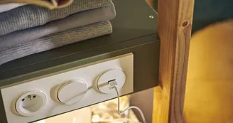 Les Jardins de Privas - Tente Wood