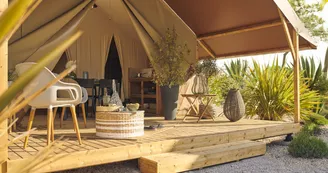 Les Jardins de Privas - Tente Wood