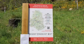 Aire de stationnement camping-cars du Chambon