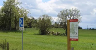 Aire de stationnement camping-cars St-Jean-Roure