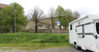 Aire de stationnement camping-cars de Saint-André-en-Vivarais
