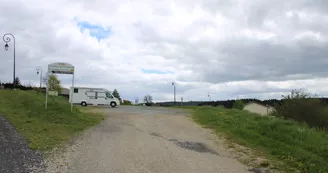 Aire de stationnement camping-cars de Saint-André-en-Vivarais