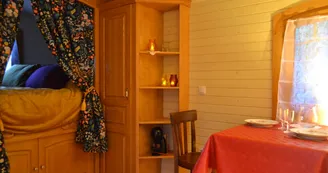 Cœur de Vignes : roulotte