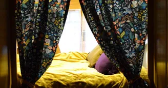 Cœur de Vignes : roulotte