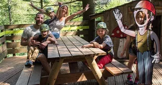 Bol d'air le parcours des aventuriers à La Bresse