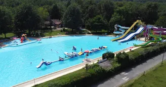 Vue aérienne du parc