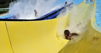 Descente d'un toboggan