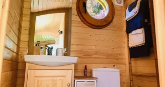 Hébergement insolite - Salle de bain