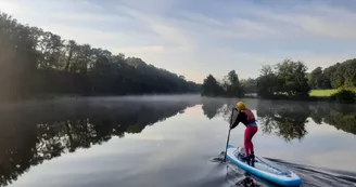 Sur la Mayenne en stand up paddle