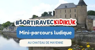 mini-parcours ludique au musée du château de Mayenne