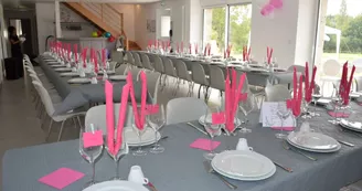 table décorée
