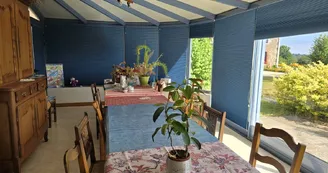 chambres d hotes Aussé Saint mars sur la futaie 53 © bocage mayennais-11(véranda