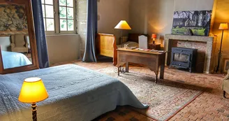 chambre au château de BOurgon