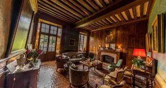 Salon - château de Bourgon