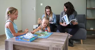 Salon suite jumelles