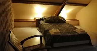 Longère fermière du bocage - 3 Saint Berthevin la Tanniere 53 - chambre