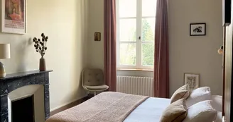 La Doucelle - Chambre double Chabada bada - vue sur parc paysager