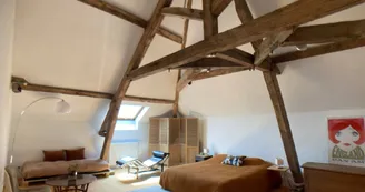 La Doucelle - Chambre triple - Comic Stripe inspiration sixties seventies