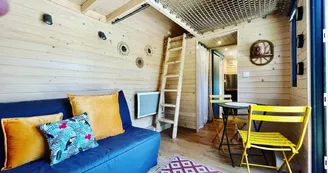 tiny house Rivières Bulles et bicyclette - Mayenne