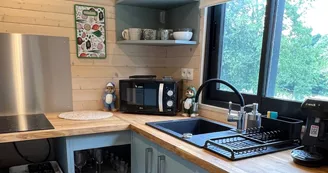 tiny house Rivières Bulles et bicyclette - Mayenne