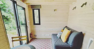 tiny house Rivières Bulles et bicyclette - Mayenne